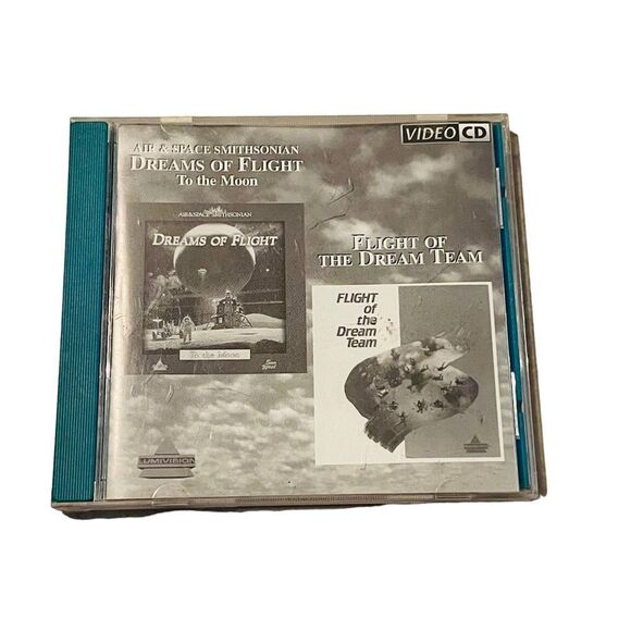 10/25🦋 Air & Space Dreams of Flight to the Moon/Flight of the Dream Team Vid CD - Picture 5 of 16